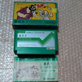 Famicom Popeye POPEYE with box theory HVC-PP Nintendo