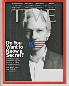 TIME Magazine December 13 2010 Julian Assange Wikileaks UConn Basketball Haiti - Picture 1 of 2