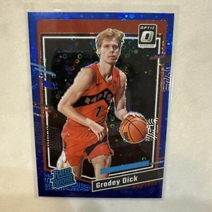 2023-24 Donruss Optic Rated Rookie Blue Fast Break 04/49 Gradey Dick #212 GS1 - Bild 1 von 5