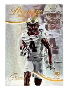 2023 Prestige Xtra Points Galaxy #390 Zay Flowers RC Baltimore Ravens - Picture 1 of 2