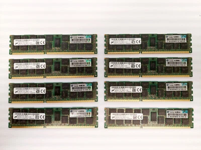 MICRON MT36KSF2G72PZ-1G6E1HG 128GB (8 x 16GB) 1600mhz PC3-12800R DDR3 ECC RAM - Immagine 1 di 2
