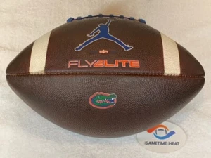 Jordan Fly Elite Florida Gators 2025 Official Game Prepped Mudded Football Ball - Picture 1 of 5