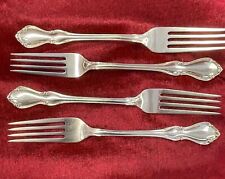 Sterling Reed & Barton Hampton Court Dinner Forks - Set of 4 - 7.5