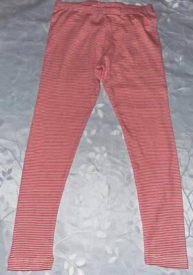 Leggings Tea Collection Niñas Rosa Rayas Talla 8 Nuevos con Etiquetas Foto 1 de 3