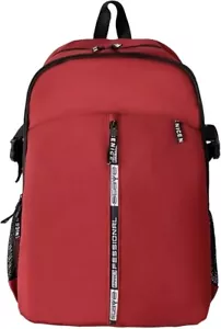 DAROSS Casual Daypack, borsa scuola, zaino scuola per laptop, rosso - Foto 1 di 6