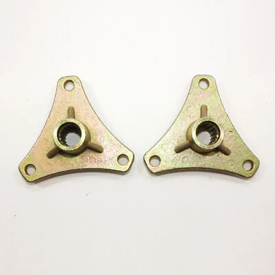 2X 3 Stud 17 Tooth Spline Wheel Rear Axle Hub 50 110cc Quad Dirt Bike ATV Buggy - Image 1 of 3