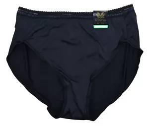 Wacoal Perfect Primer Lace Trim Hi-Cut Brief Panty Women's Underwear L NWT Black - Picture 1 of 2