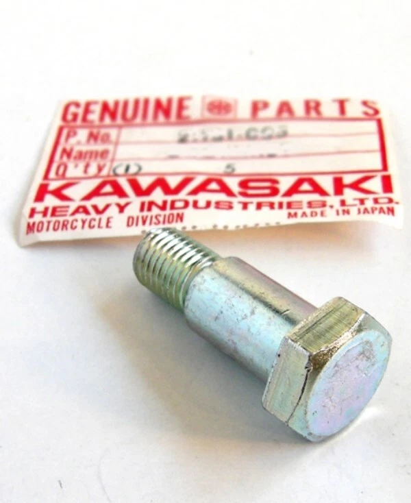 Kawasaki Side Kick Stand Bolt h1 h2 z1 kz900 kz1300 kz1100 kz1000 z1r bolts oem - Image 1 of 1