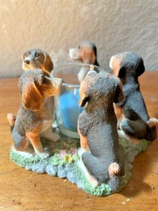 Vintage Dog Candle Holder, Free Shipping - Picture 1 of 7
