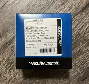 Acuity Controls nLight NCM PDT 9 AR RJB Ceiling Mount Occupancy Sensor | NEW - Picture 1 of 2