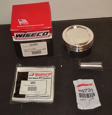 Wiseco PISTON 4718P4 HARLEY DAVIDSON EVO SPORTSTER 883 TO 1200 1986 2014 9.5:1 - Image 1 of 2