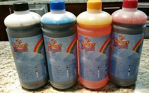 Edible Ink Refill Kit for Canon & Epson Printers 1000 ml 4 bottles - Picture 1 of 1