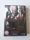 HITMAN : THE TRIPLE HIT PACK - HITMAN 2, CONTRACTS & BLOOD MONEY - 3 PC GAMES.