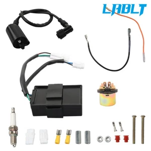CDI,Ignition Coil,Starter Solenoid,Spark Plug For Kawasaki Bayou KLF300 1989-04 - Picture 1 of 11