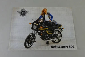 Foglio Pubblicitario / Brochure Horex Rebell Sport 80L - Picture 1 of 2