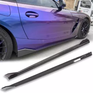 Alerón labial de extensión de faldones laterales de carbono real apto para BMW Z4 G29 M40i 2019-2023 - Imagen 1 de 9