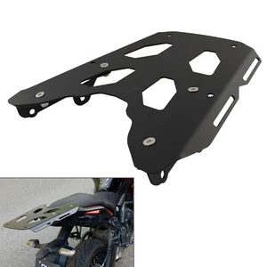 Rear Carrier Luggage Rack Black For KAWASAKI Versys 650 KLE650 LE650E 2015-2021 - Picture 1 of 9