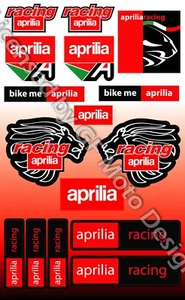 Aprilia Racing Factory Moto Aufkleber Verkleidung Tank RSV4 Tuono V4 RS - Bild 1 von 1