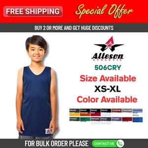 Alleson Athletic 506CRY Youth Reversible Tank - Picture 1 of 5