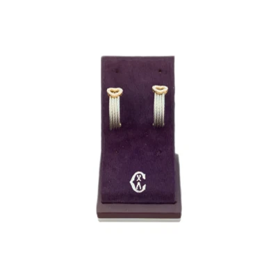 Pendientes CHARRIOL oro blanco de 18 quilates, diamantes de 0,10 quilates 03-33-S106-11 Foto 1 de 2