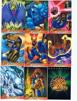 Tarjetas individuales Fleer X-men (Walmart) 1996. $1,00 cada una + descuentos (no ultra) Foto 1 de 2