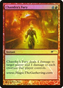 CHANDRA'S FURY (Convention Promo) - MTG Foil Promo Instant - Picture 1 of 1