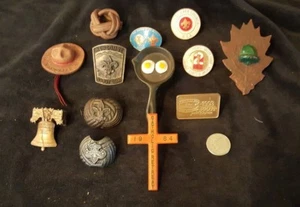 Vintage Lot of Boy Scout Slides - Neal Slide - Frying Pan - 1964 Retreat Cross - Picture 1 of 10