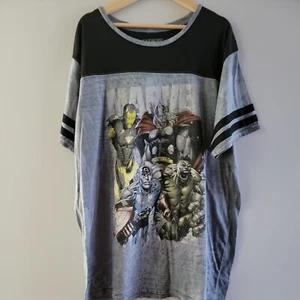 Marvel Avengers Hulk, Ironman, Thor, Captain America Womens 3XL Short Sleeve - Picture 1 of 9
