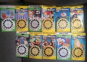 (11) View Master 3D Rollen Set Disney Mickey Mouse, Winnie Puuh, Dumbo. - Bild 1 von 4