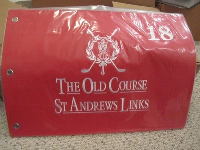 Prendedor de golf oficial St Andrews Old Course bordado bandera campeonato abierto Foto 1 de 3