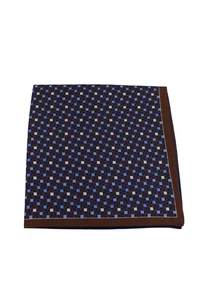 Ermenegildo Zegna Men's Dimond Printed Pocket Square One Size - Picture 1 of 6