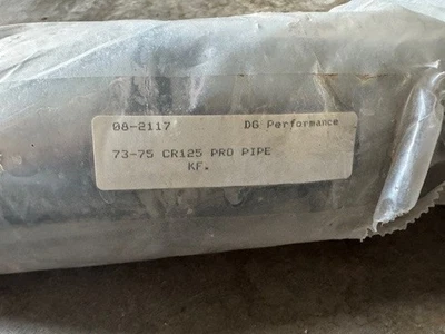 TUBO DE ESCAPE HONDA NOS 1973-1975 CR125 ELSINORE DG 73-75 CR 125R VINTAGE Foto 1 de 4