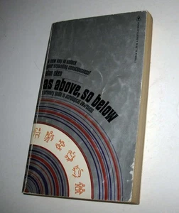 AS ABOVE, SO BELOW Paperback ASTROLOGY Book Alan Oken 1973 OCCULT 4th Printing - Picture 1 of 3