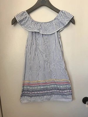 H&M Off-the-Shoulder Dress Girls, Size 8-10Y Multi Color - Image 1 of 4