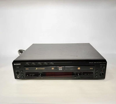 Sony RCD-W500C 5 Disc CD Player Recorder - No Remote - Image 1 of 4