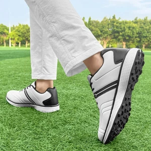 Profi Herren Golfschuhe leichte atmungsaktive Golf Outdoor Schuhe - Bild 1 von 28