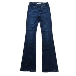 Flying Monkey Jean Women Sz 24 (24x32.5) Bootcut Whisker Indigo - Picture 1 of 11