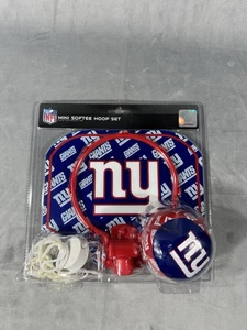 Mini Softee basketball Hoop Set Boys Bedroom NY GIANTS New in sealed package NFL - Picture 1 of 4