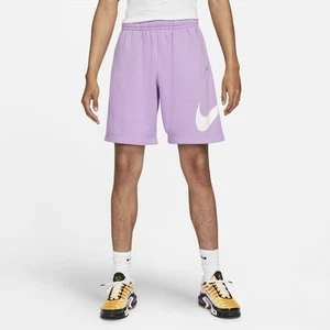 Nike Sportswear BB GX Graphic Club Fleece Shorts Men's Purple Athletic SSK2 - Picture 1 of 15