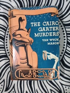 THE CAIRO GARTER MURDERS by Van Wyck Mason 1939 hardback DJ - Bild 1 von 5