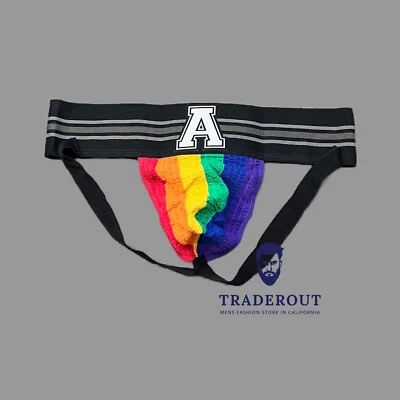 AussieBum Men Pride classic jock strap jockstraps underwear L XL  - Image 1 of 4