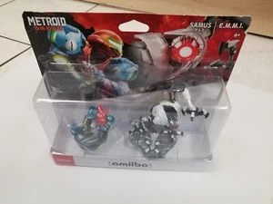 Amiibo Metroid Dread Samus & EMMI Double Pack Nintendo E.M.M.I. Amiibo Nintendo - Picture 1 of 2
