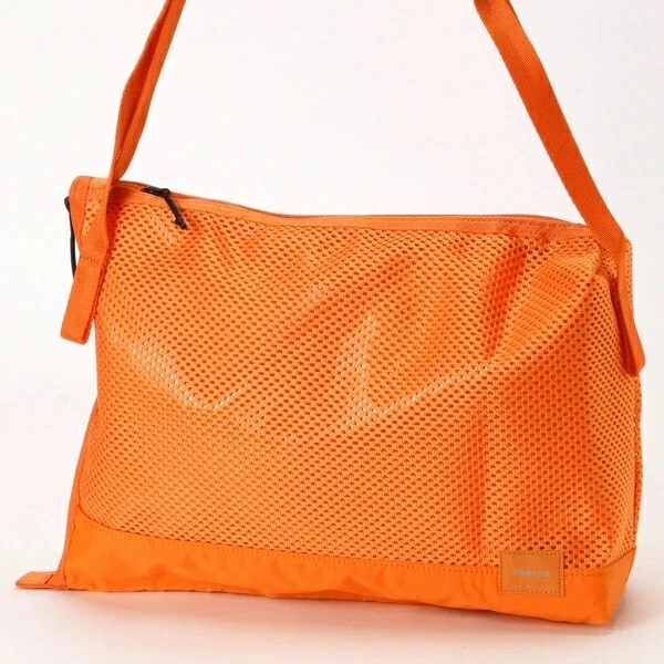 YOSHIDA PORTER SCREEN FRONT SACK(S) Shoulder Bag 875-19102 Orange/23