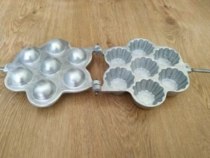 NEW Aluminium Mold Nuts Form baking cookies baskets gift - Picture 1 of 8