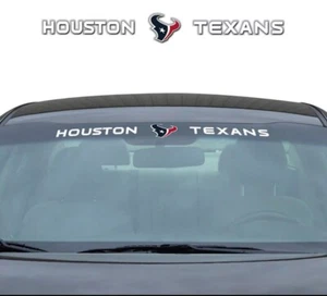 Houston Texans Decal 35x4 Windshield - Picture 1 of 1
