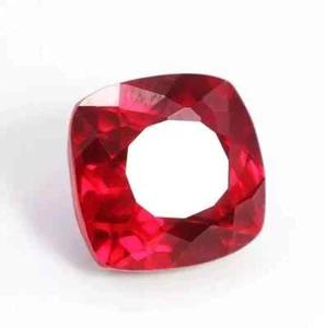 5.20 Ct Natural Red Ruby Burma Cushion Cut Certified Rare Loose Gemstone + Gift - Picture 1 of 8