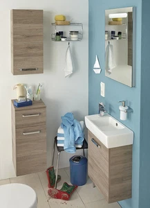 Pelipal Badmöbel > Badmöbel OFFENBACH 04 > Sanremo Eiche 50 cm Keramik > NEU - Bild 1 von 7