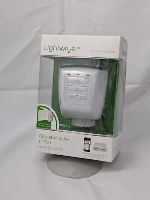 Lightwave RF LW922 Smart Wireless TRV / Thermostatic Radiator Valve - NEW - Image 1 of 4