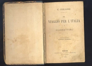Collodi,Il viaggio per l'Italia di Giannettino,L'Italia centrale,Paggi 1883  R   - Bild 1 von 1
