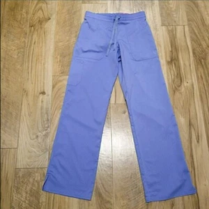 NEW Healing Hands Scrub Pants XS Women's Blue Purple Label Tiffany 9121 - Picture 1 of 12